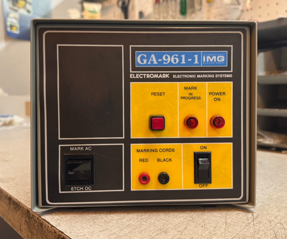IMG Electromark GA-961-1 Aerospace Marking Unit with variable timing dial