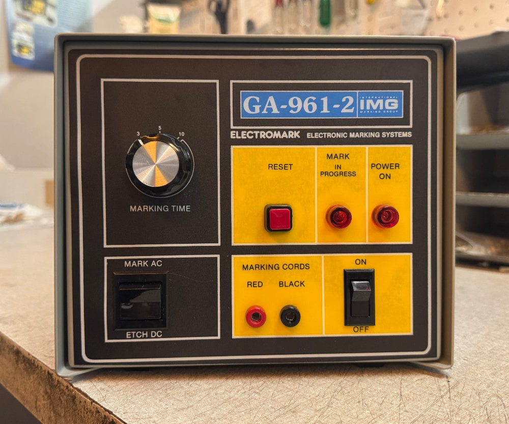 IMG Electromark GA-961-2 Aerospace Marking Unit with 3-position timing dial